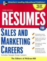 Resumes for Sales and Marketing Careers, Third edition (Professional Resumes Series) артикул 10745c.