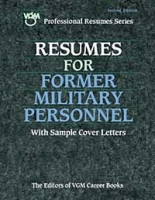 Resumes for Former Military Personnel артикул 10782c.